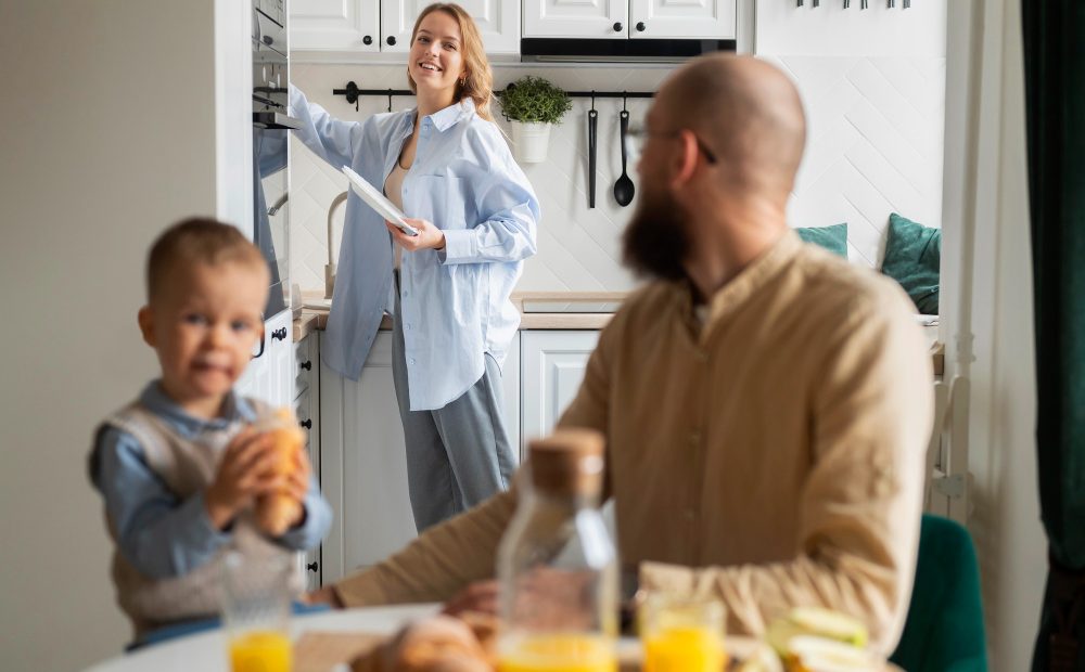 Cum amenajezi o bucătărie pentru o familie numeroasă